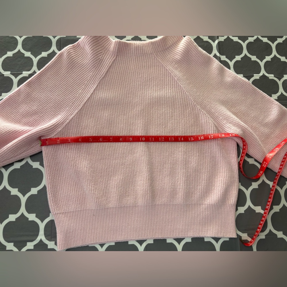 FREE PEOPLE Too Good Pink Knit Oversized Ribbed Sweater - Picture 5 of 6